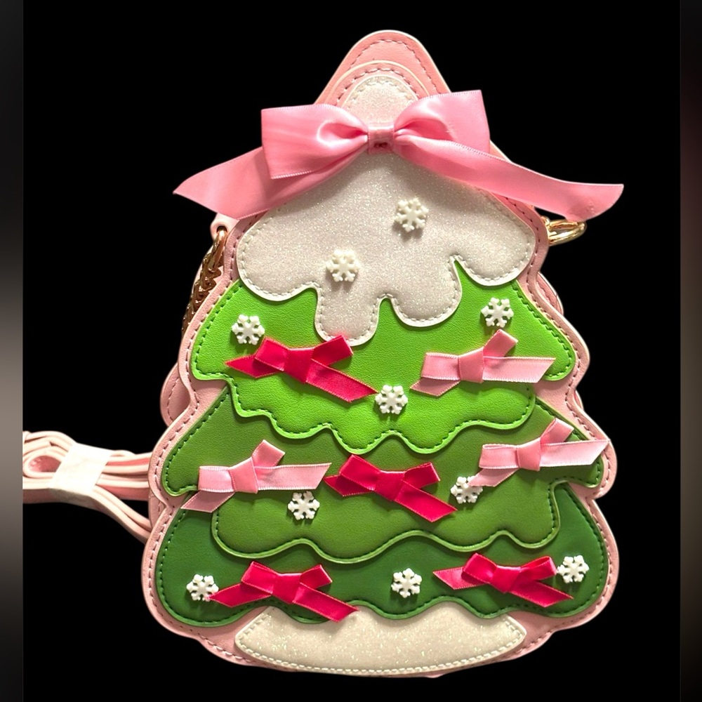 NWT•Betsey Johnson Christmas Tree crossbody